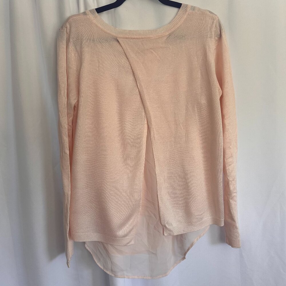 Retro-ology Ballet Pink Lightweight Sweater M